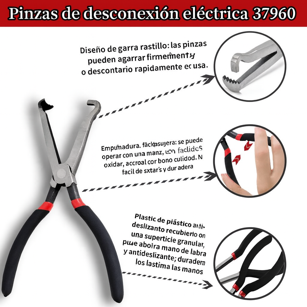 SafeGrip™ Alicates de Desconexión Segura, Precisa y Sin Riesgos