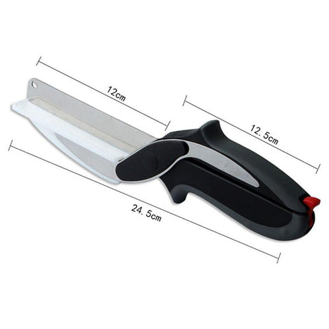 SmartCut™ 2 en 1 Cuchillo Tijeras