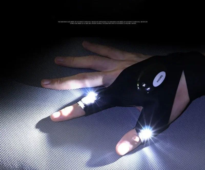 BrightHand™ Guantes LED Multifunción luz directa al dedo 2x1