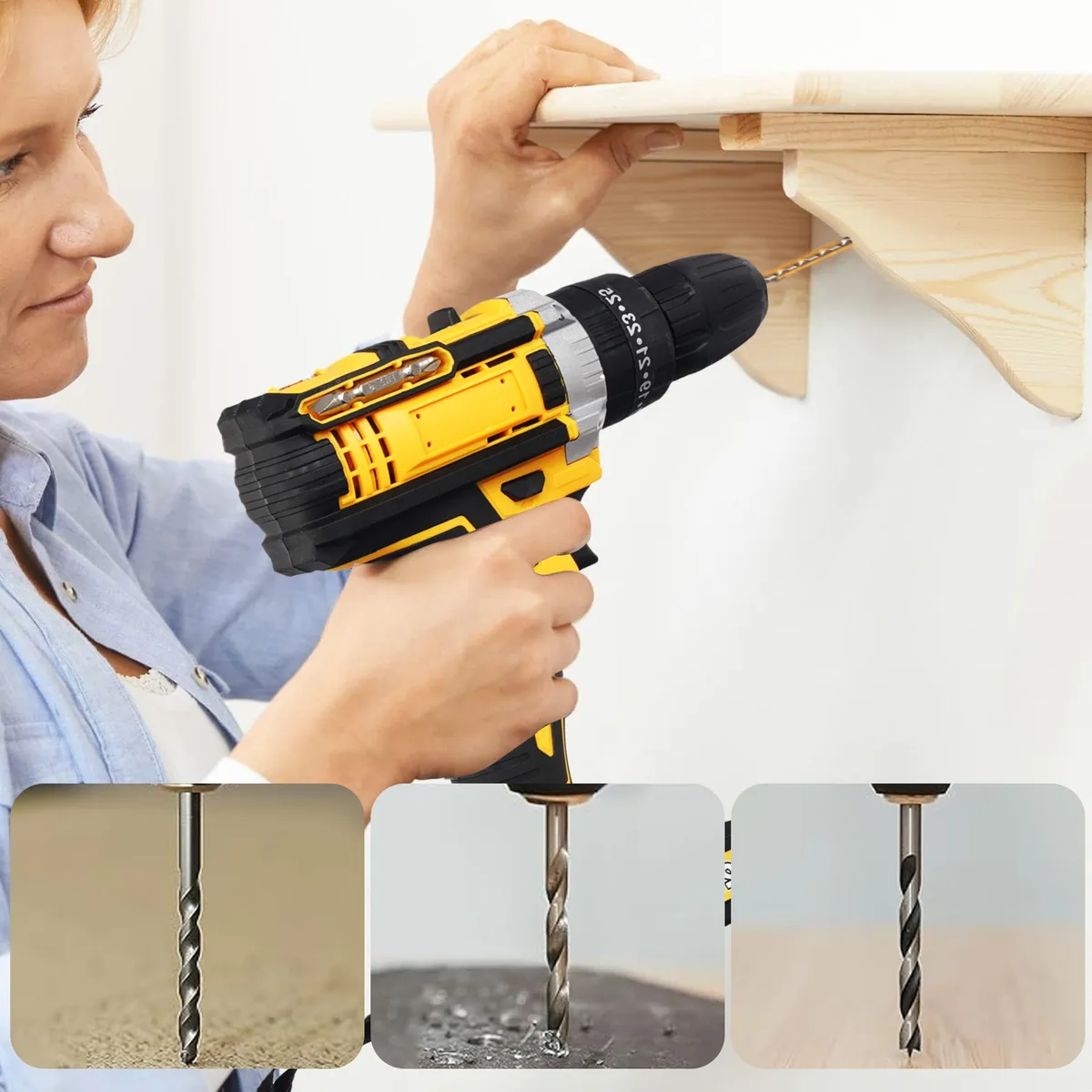 DrillForce™ Elite El Kit de Herramientas Profesional 118 en 1