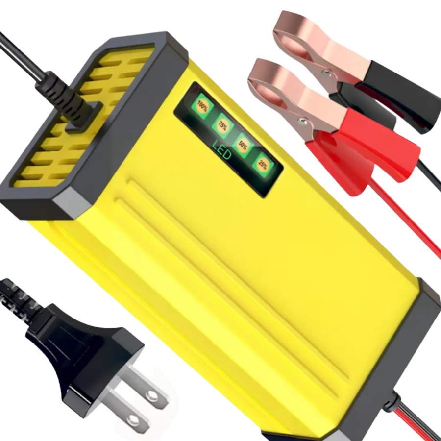 PowerCharge™ Cargador Inteligente Repara y Mantiene tu Batería Siempre Lista