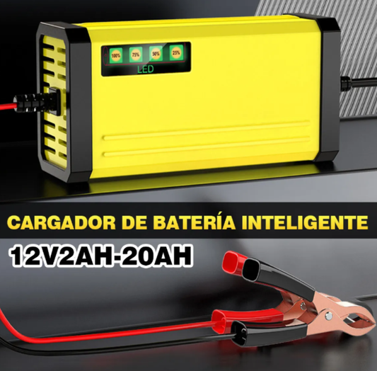 PowerCharge™ Cargador Inteligente Repara y Mantiene tu Batería Siempre Lista