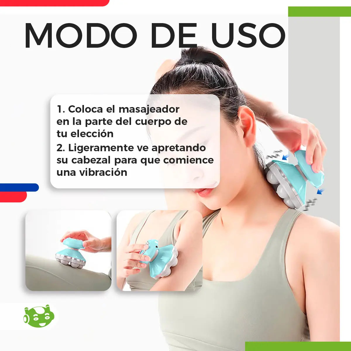 RelaxOcto™ Mini Masajeador Pulpo Antiestrés