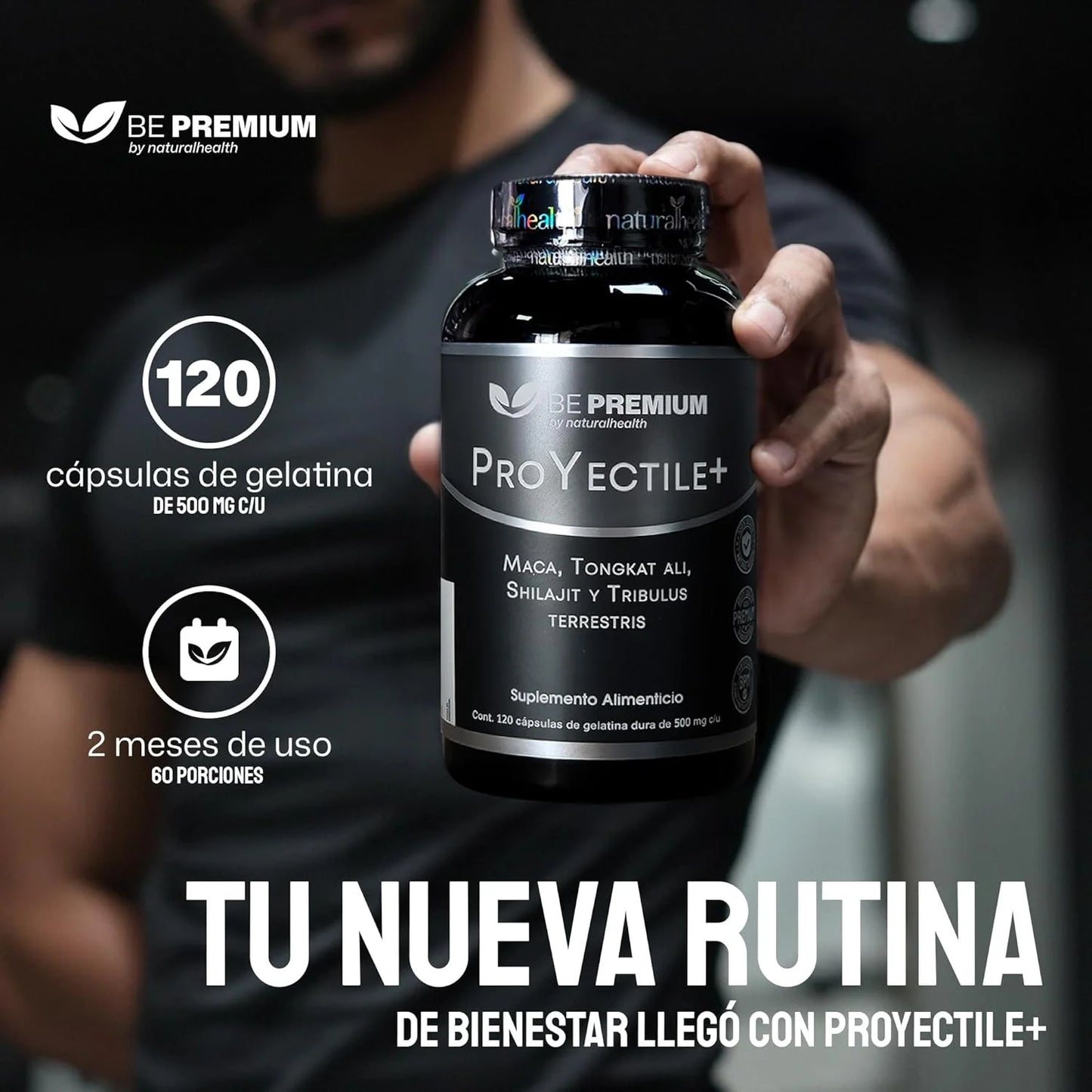 ProYectile+™ Energía y Vitalidad Masculina 120 Cápsulas