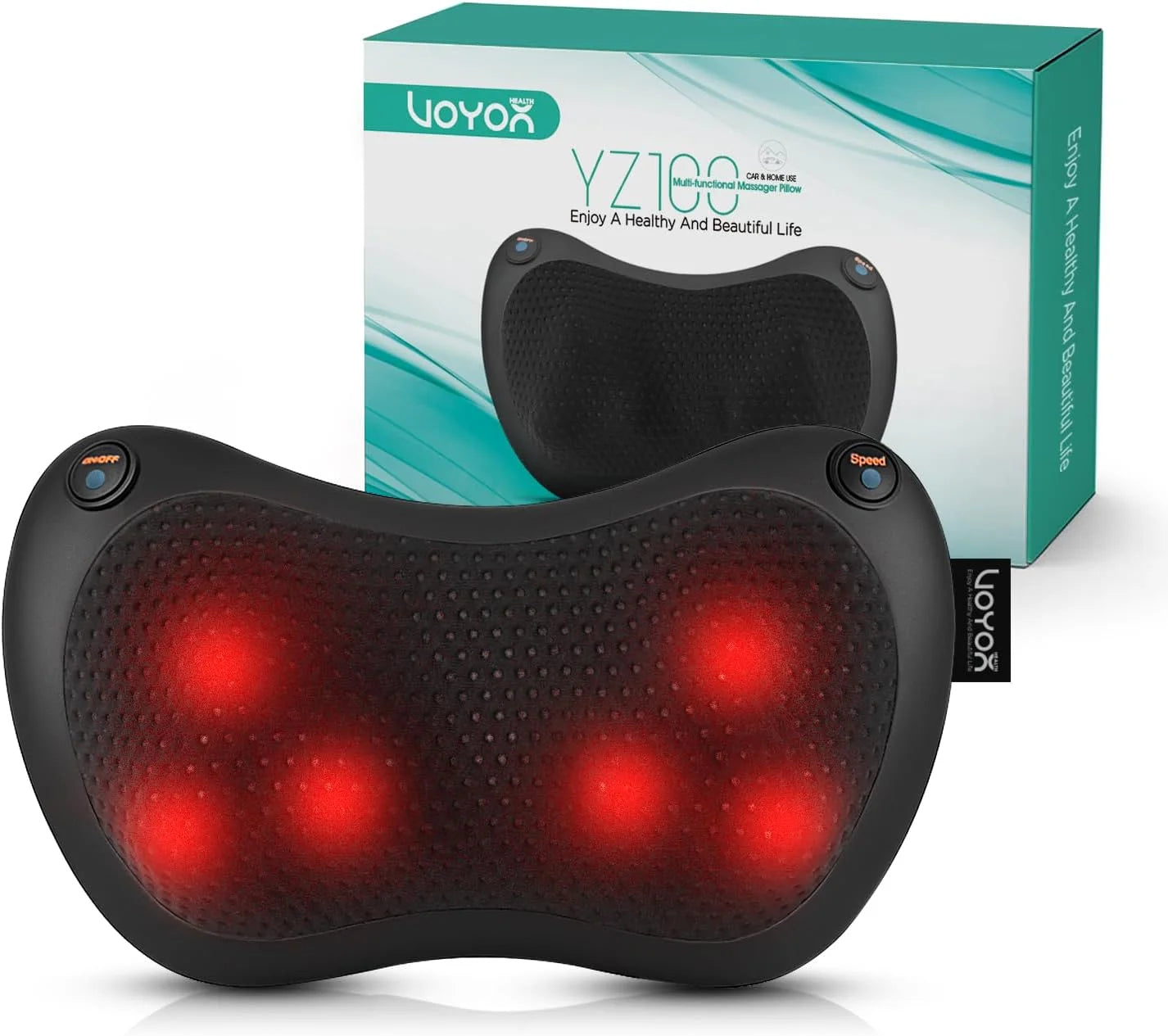 Voyox™ Cojín Masajeador para Cuello y Espalda