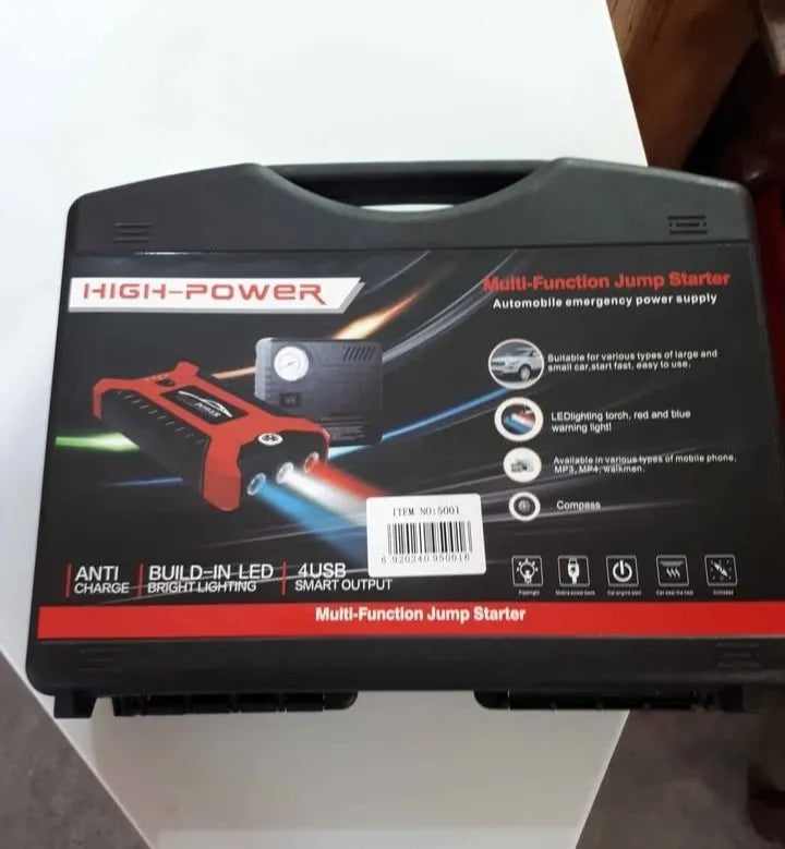 High-Power Kit™ Arrancador e Inflador Portátil