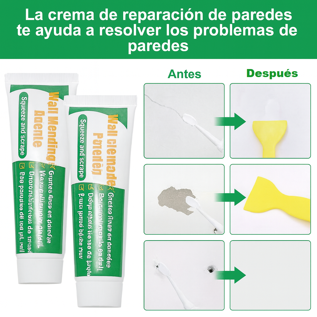 WallFix Pro™ Repara fácil y rápido grietas y paredes