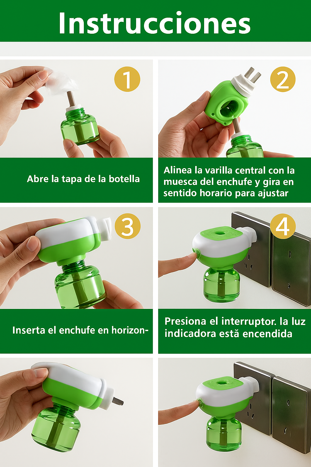 MosquiLUX™ elimina mosquitos e insectos en minutos 2x1