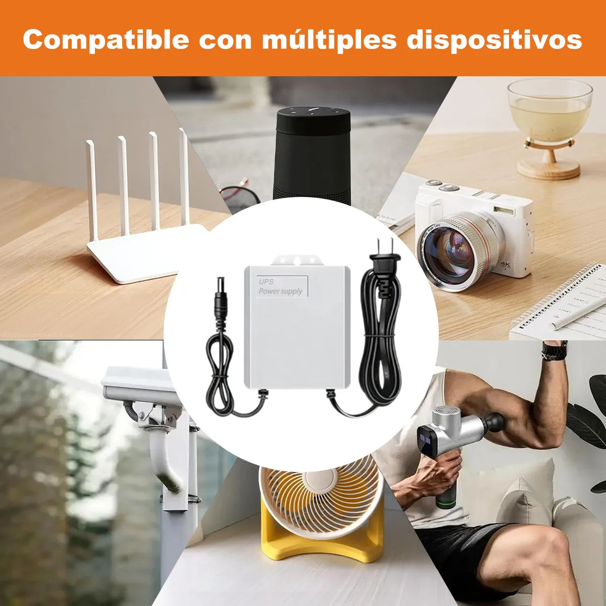 Power Supply™ Mini No Break 6500mAh para Módem