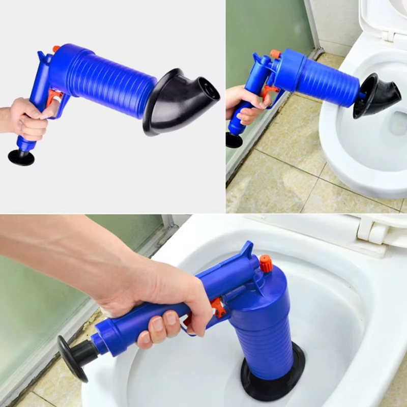 AirBlast Pro™ Pistola de Aire para Destapar Cañerías al instante