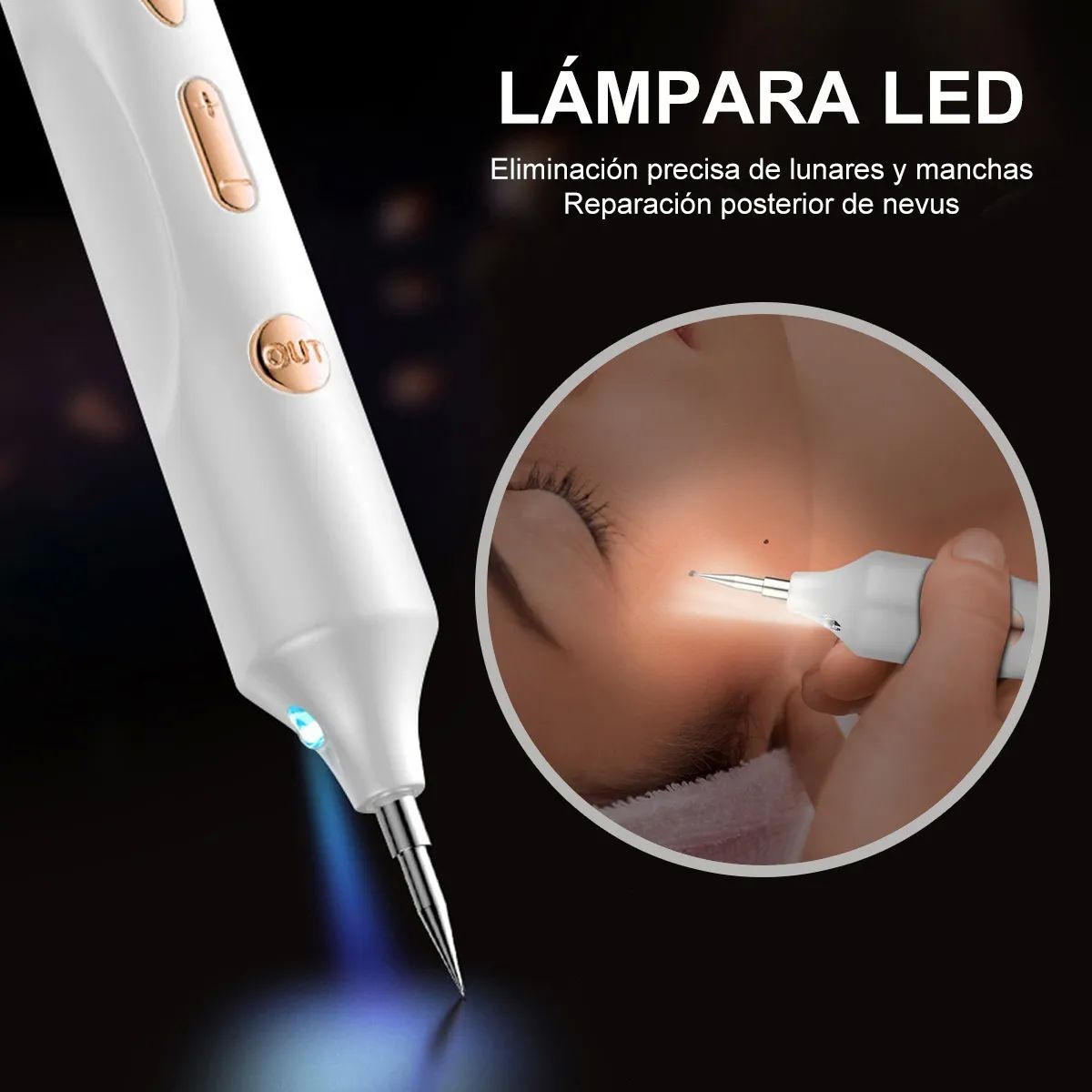 DermaClear Pro™ Elimina imperfecciones de tu piel desde casa