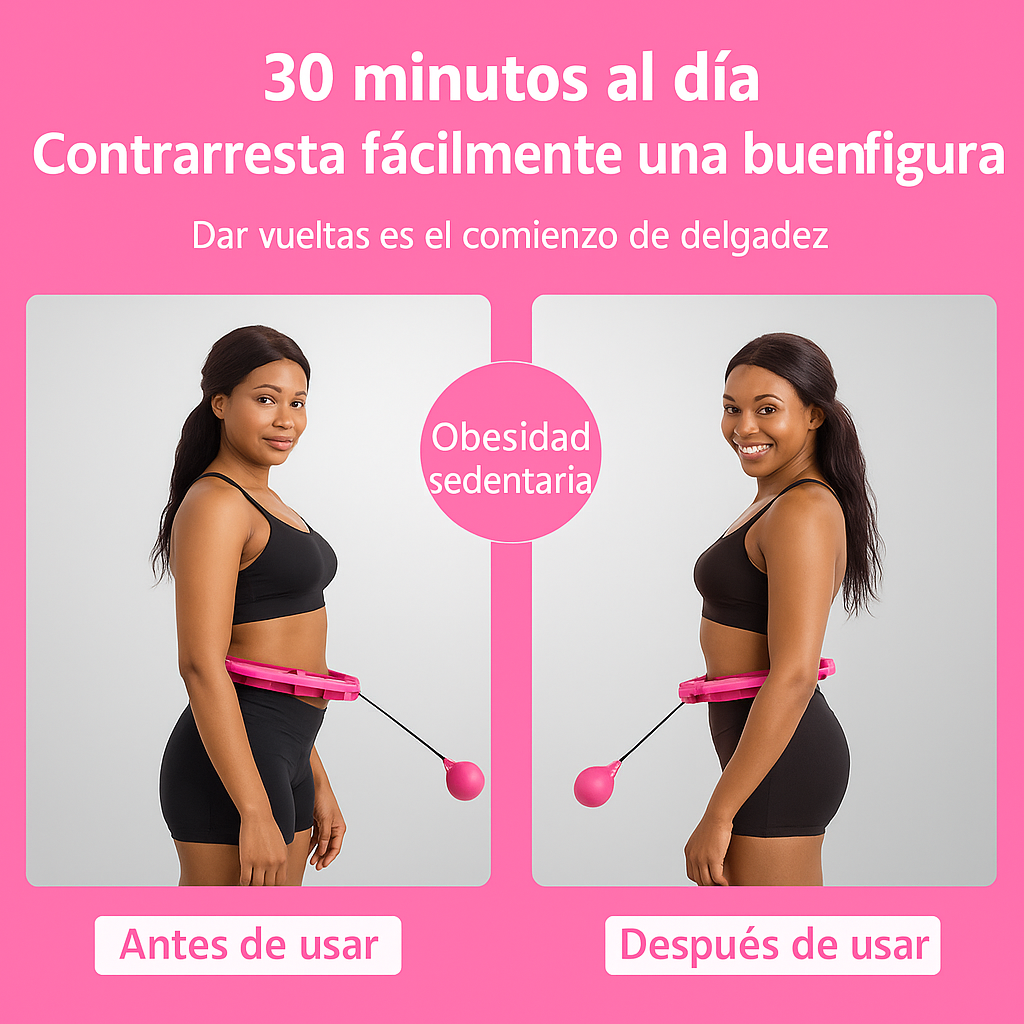 Hula Hula Hoop™ Quema Grasa y Moldea Tu Cintura