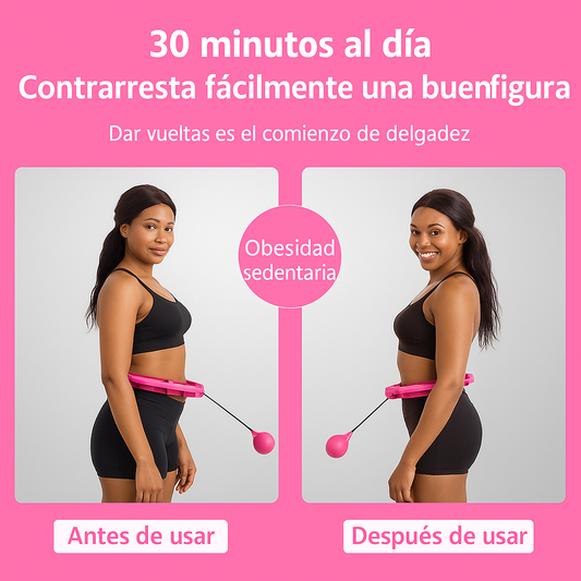 Hula Hula Hoop™ Quema Grasa y Moldea Tu Cintura