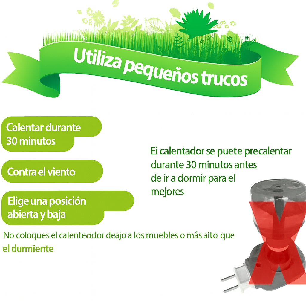 MosquiLUX™ elimina mosquitos e insectos en minutos 2x1