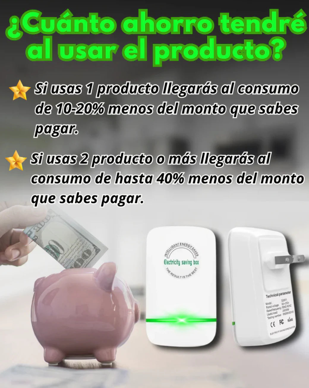 Energex Pro™ Ahorra Energía y Reduce tu Factura de Luz