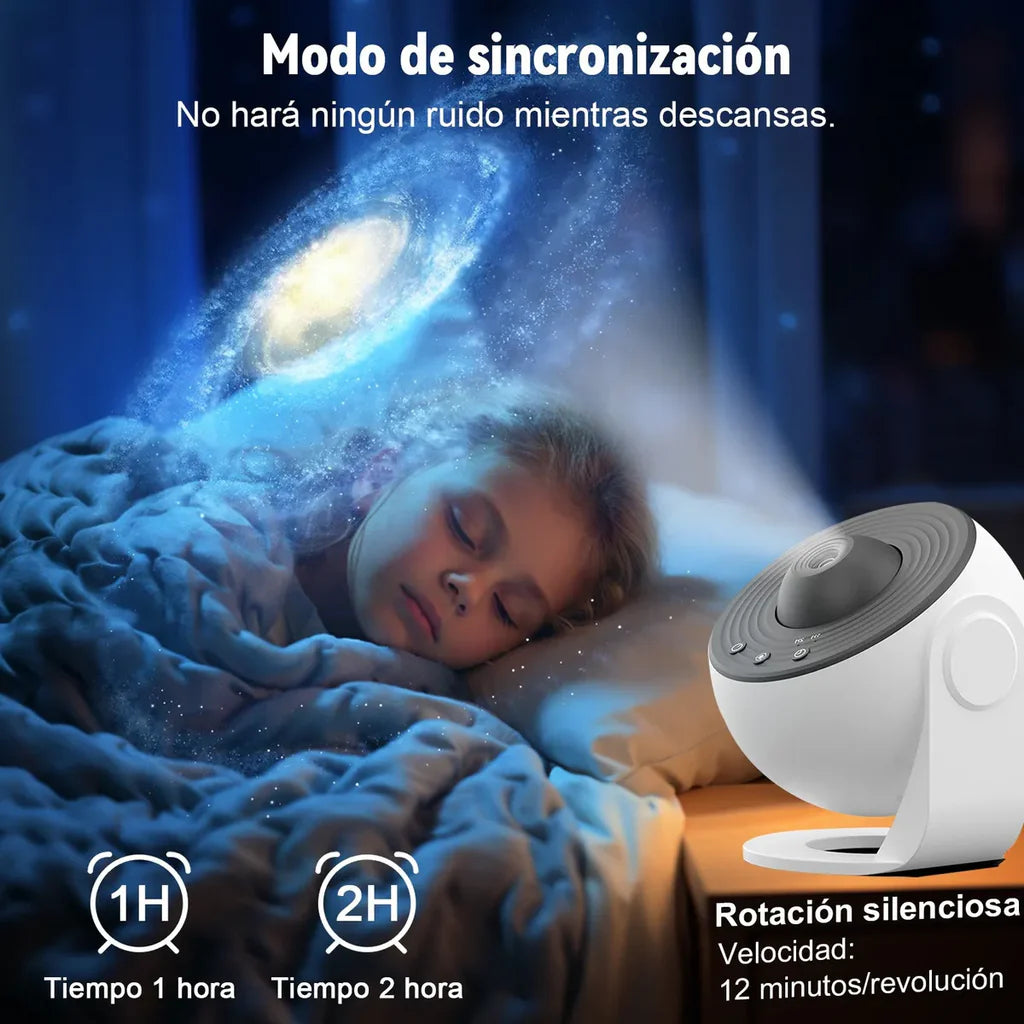 GalaxyLight Pro Transforma tu habitación en un universo de estrellas y nebulosas
