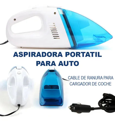 AutoClean Max™  Aspiradora Portátil para Autos de Alto Rendimiento