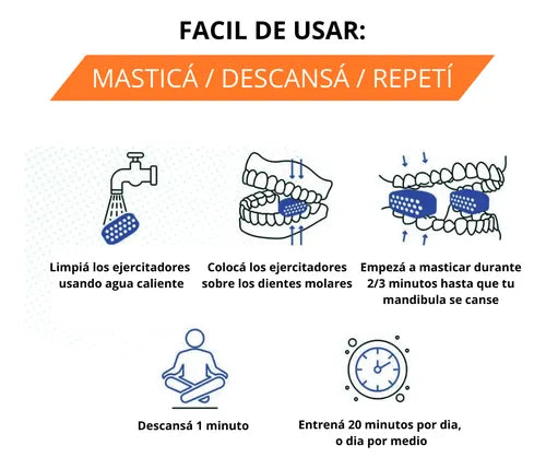 JawForce™ Esculpe tu mandíbula, fortalece tu perfil y potencia tu presencia