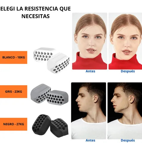 JawForce™ Esculpe tu mandíbula, fortalece tu perfil y potencia tu presencia