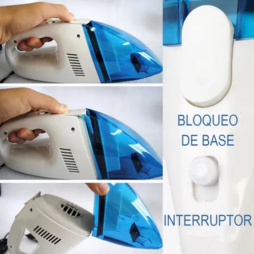 AutoClean Max™  Aspiradora Portátil para Autos de Alto Rendimiento