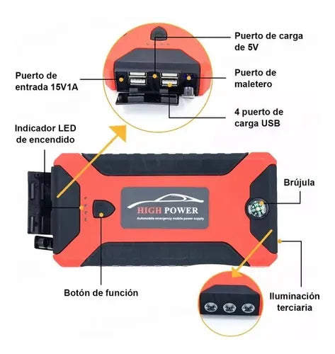 HiGH-POWER™  Arrancador Inteligente Multifunción