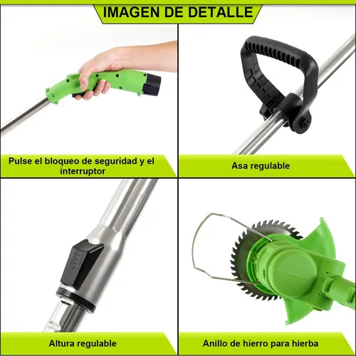 CortaFácilMax Cortadora de Césped Inalámbrica