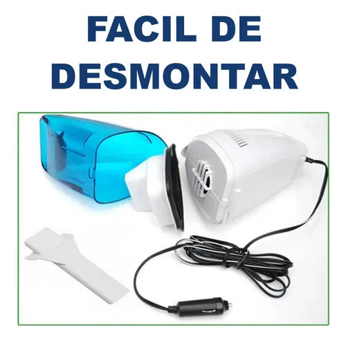 AutoClean Max™  Aspiradora Portátil para Autos de Alto Rendimiento