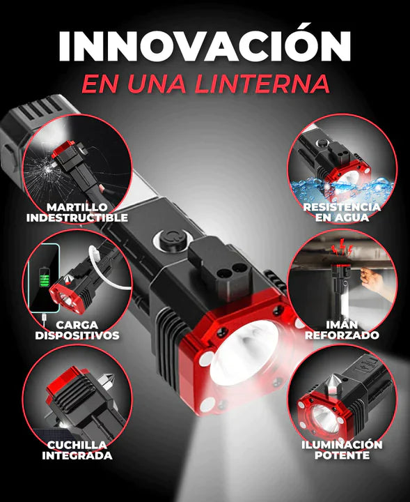 LuzMax Pro® La linterna táctica todo terreno que necesitas ¡Más Regalo!