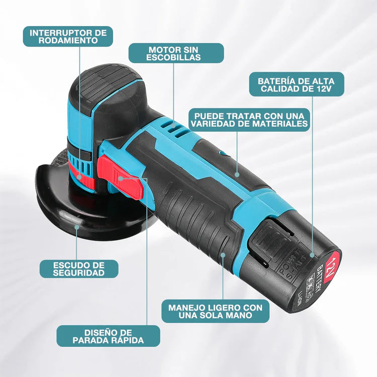 CortaPro™ Amoladora Angular Esmeril más KIT DE REGALO