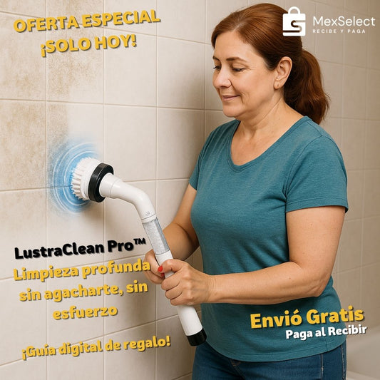 LustraClean Pro™ Limpieza profunda sin agacharte, sin esfuerzo