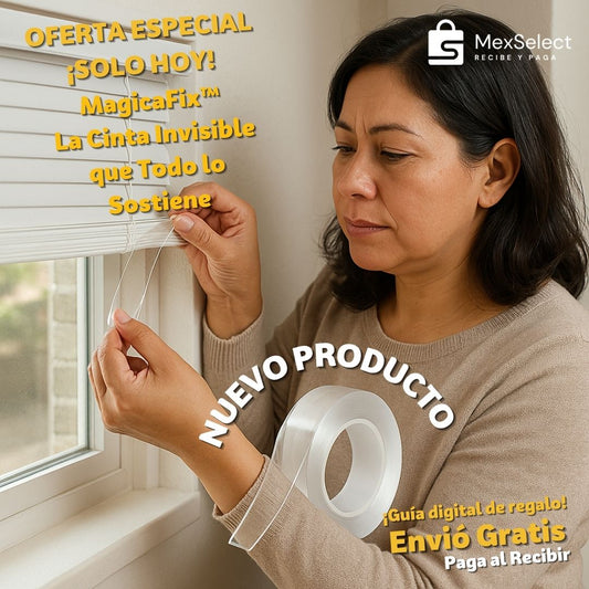 MagicaFix™ La Cinta Invisible que Todo lo Sostiene 2x1