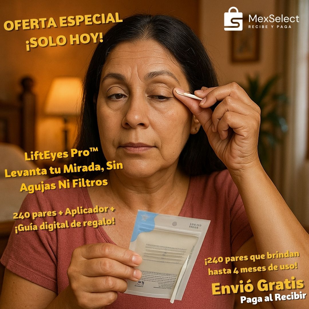 LiftEyes Pro™ Levanta tu Mirada, Sin Agujas Ni Filtros 240 pzs