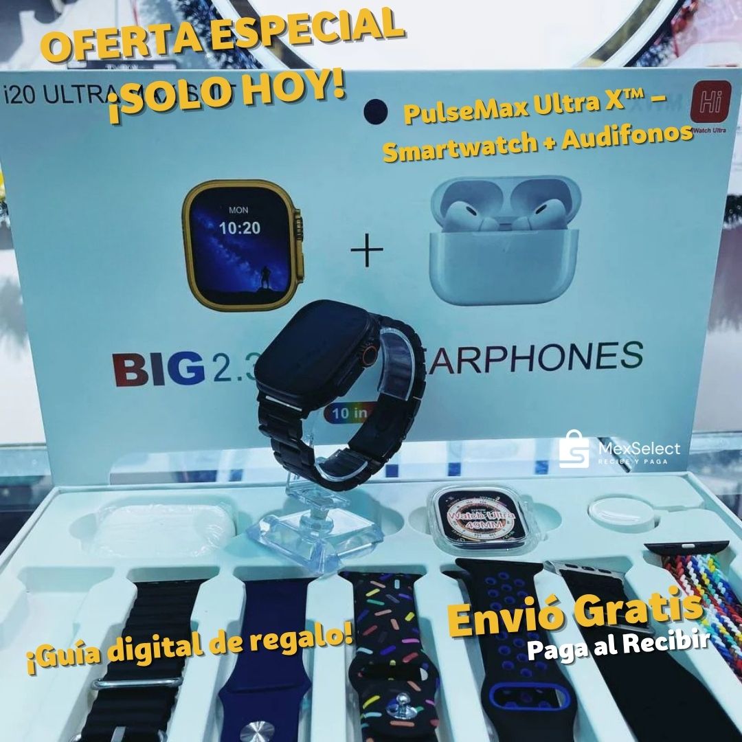 Combo inteligente i20 Ultra™ 10 en 1 al alcance de tu muñeca