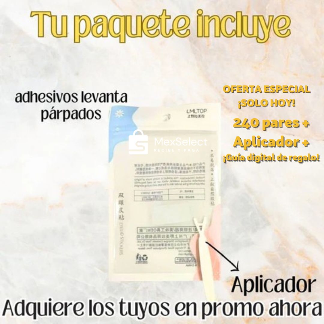 LiftEyes Pro™ Levanta tu Mirada, Sin Agujas Ni Filtros 240 pzs