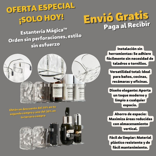 Estantería Mágica™  Transforma tus espacios en segundos