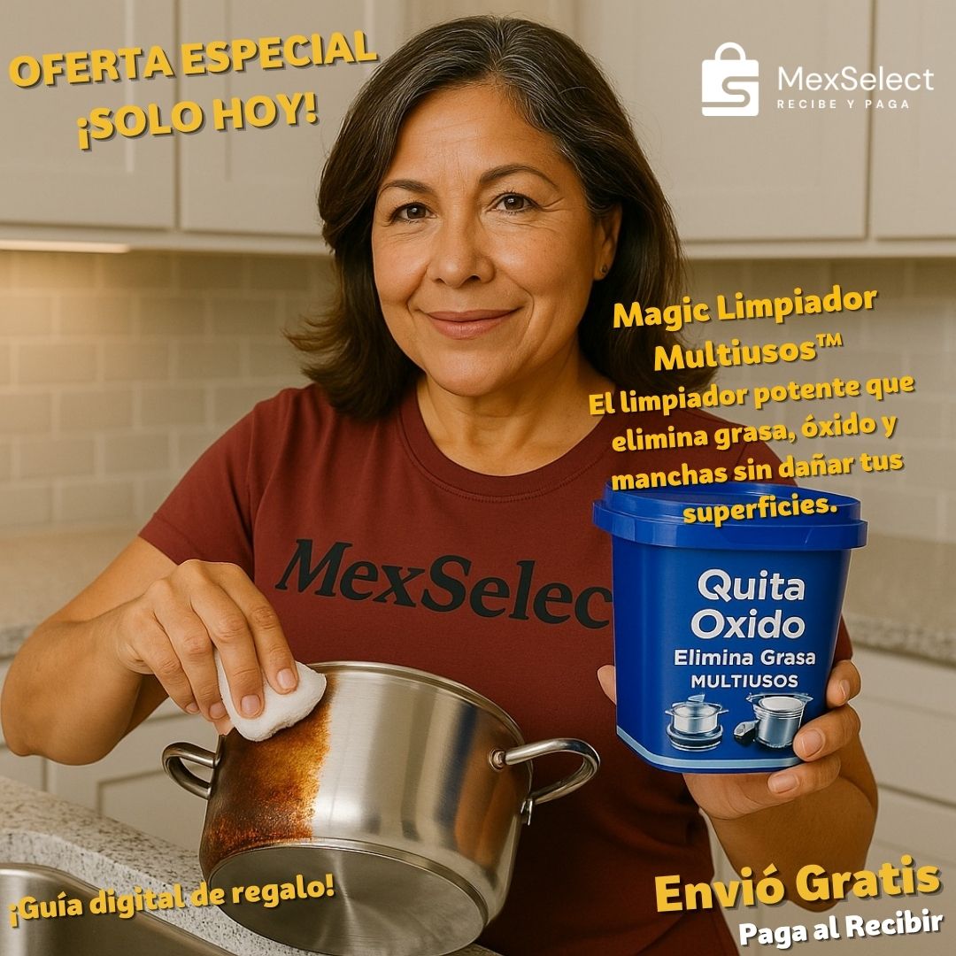 Magic Limpiador™ Elimina grasa, óxido y manchas sin dañar tus superficies 2x1