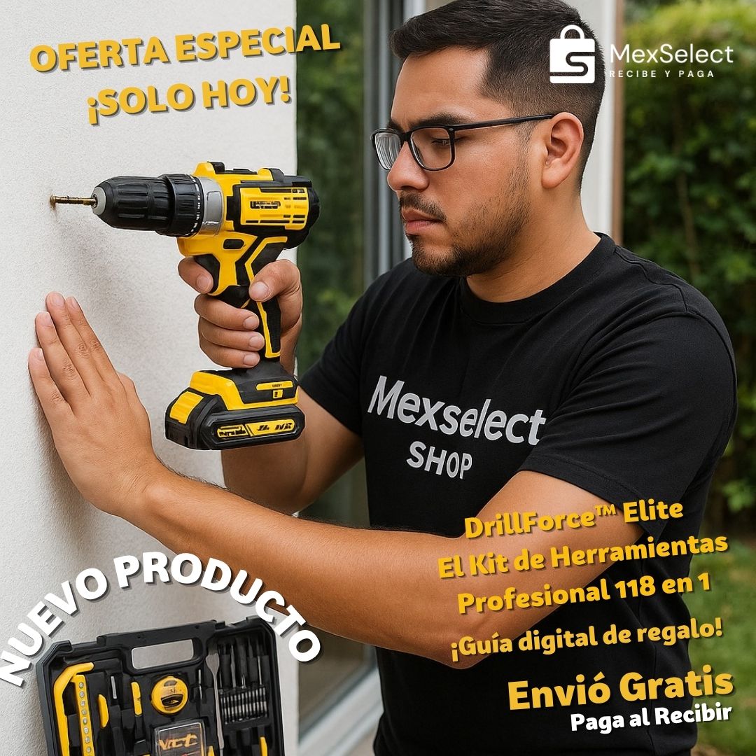 DrillForce™ Elite El Kit de Herramientas Profesional 118 en 1