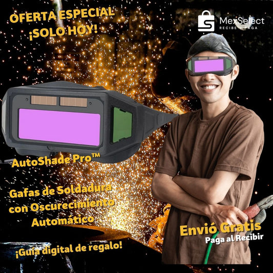AutoShade Pro™ Gafas Inteligentes de Soldadura con Oscurecimiento Automático