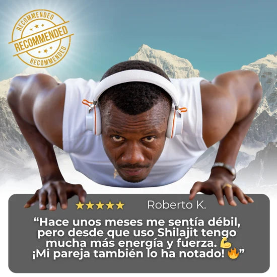 Shilajit en Gomitas™ Bienestar Natural Por 60 Días