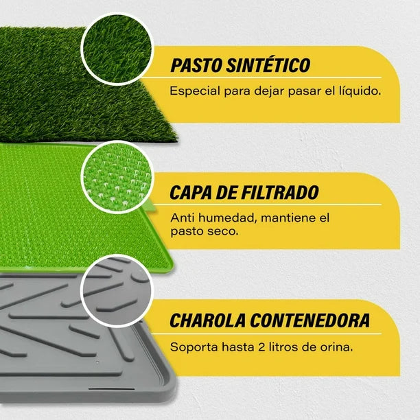 Potty Patch™ Tapete Entrenador Lavable para Perros