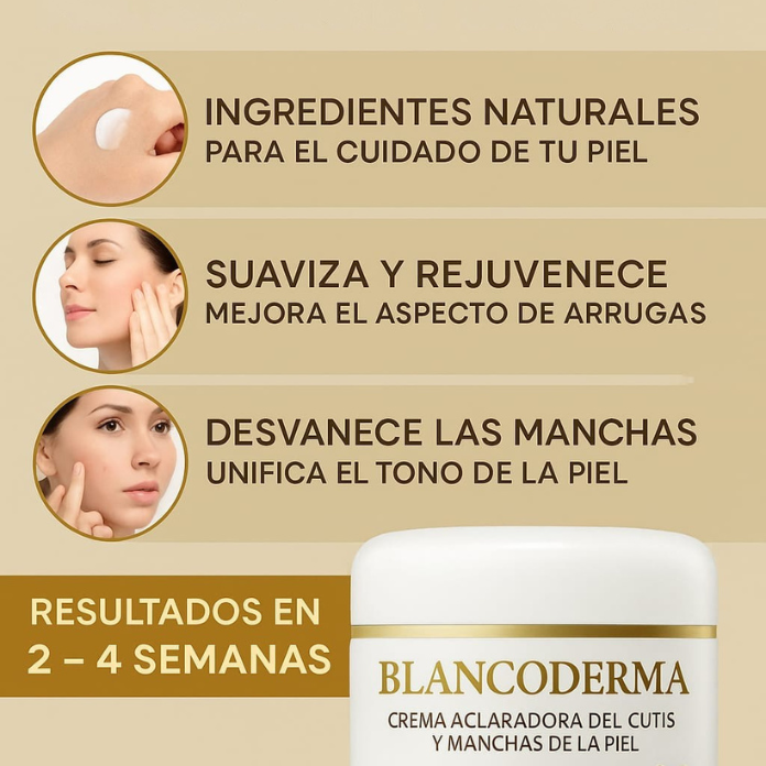 BlancoDerma crema facial Aclarante e Hidratante uso Nocturno 2x1