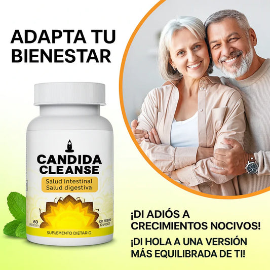 Candida Cleanse –Elimina el Hongo Candida y alivia tus malestares digestivos