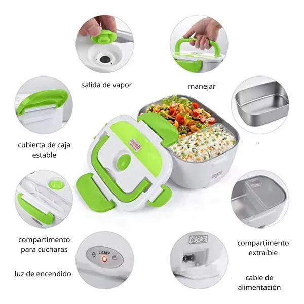 ELECTRIC LUNCHBOX™ Comida caliente en minutos