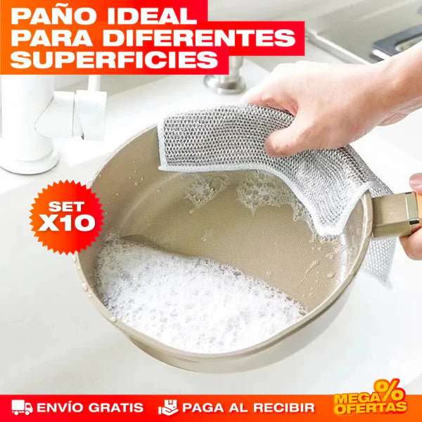 PañoCleaMagic™ Elimina la Suciedad Mágicamente 10pzs