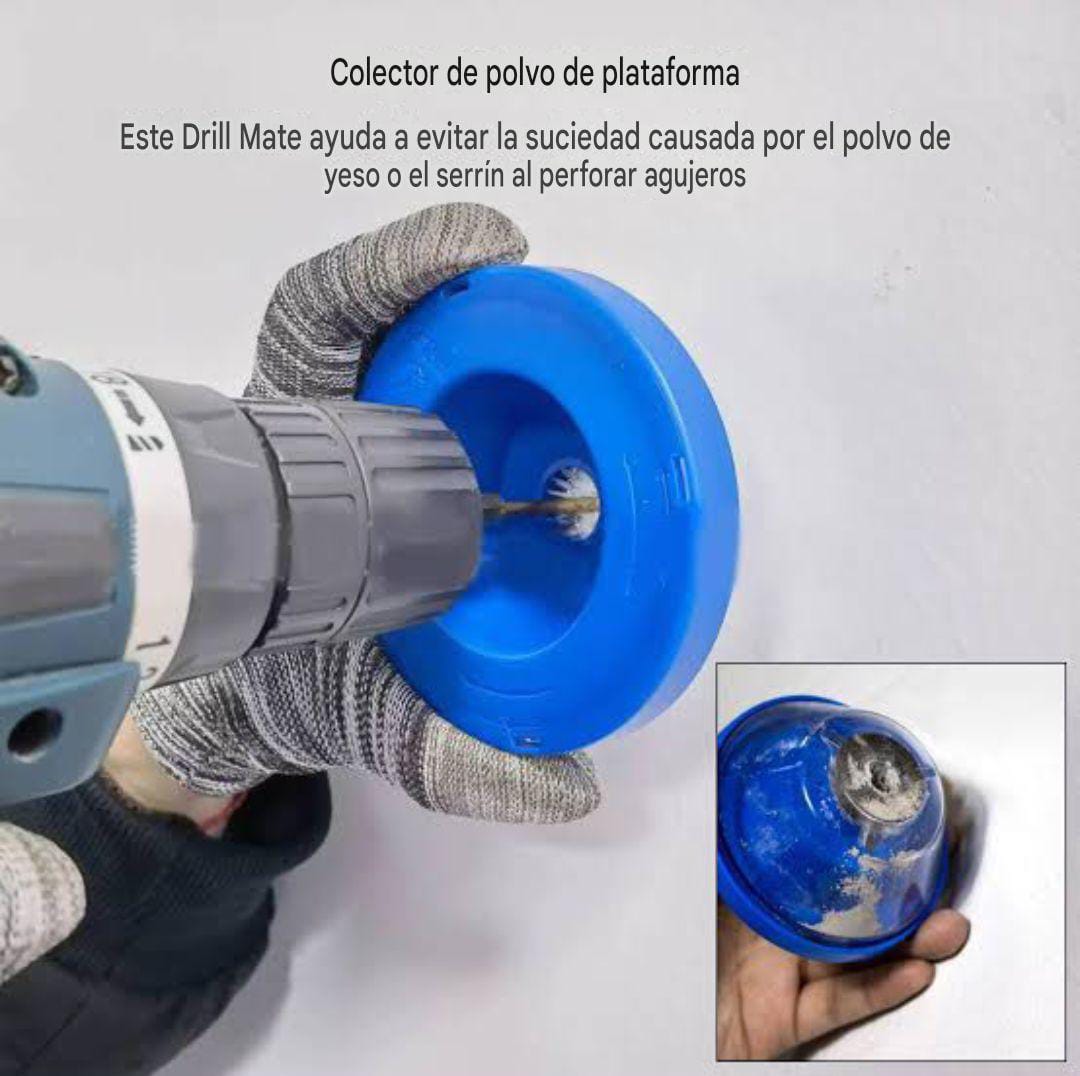 DrillClean™ Colector de Polvo Perfora Sin Ensuciar ¡3x1!