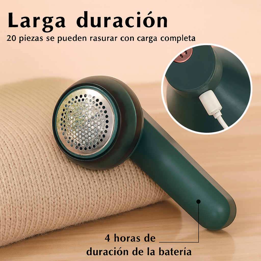 TextilCare™ – El quita pelusas eléctrico que renueva tu ropa al instante