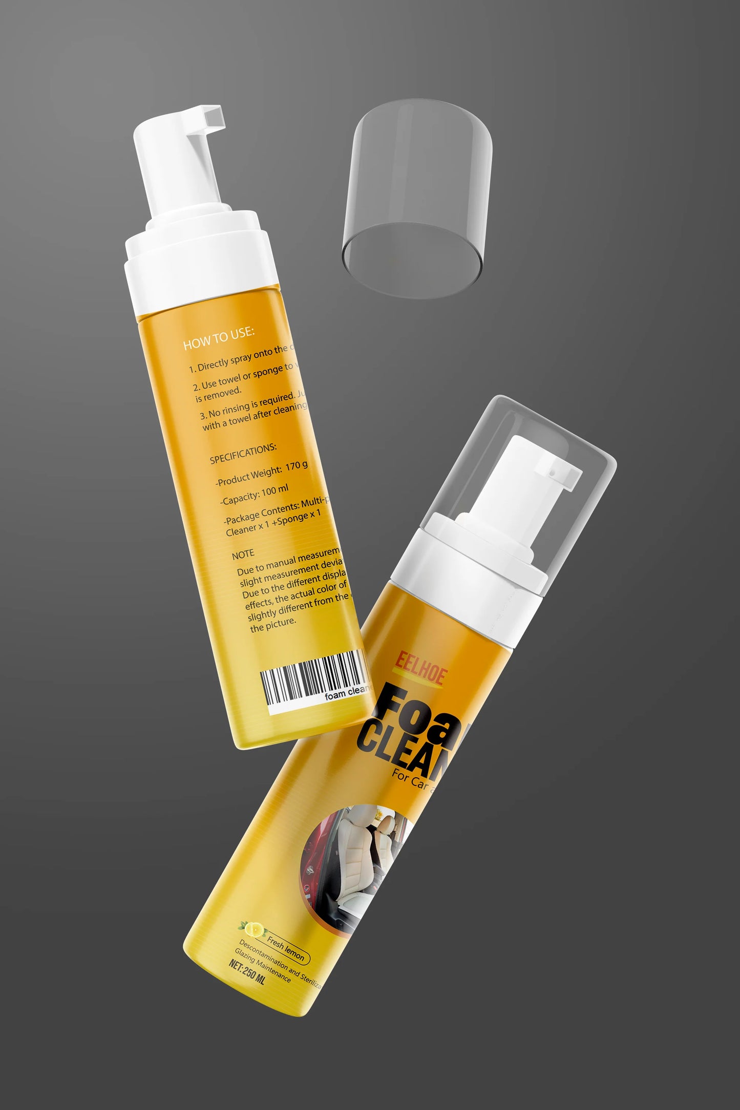 Foam Cleaner™ – Limpieza profunda y frescura duradera para tu auto y hogar