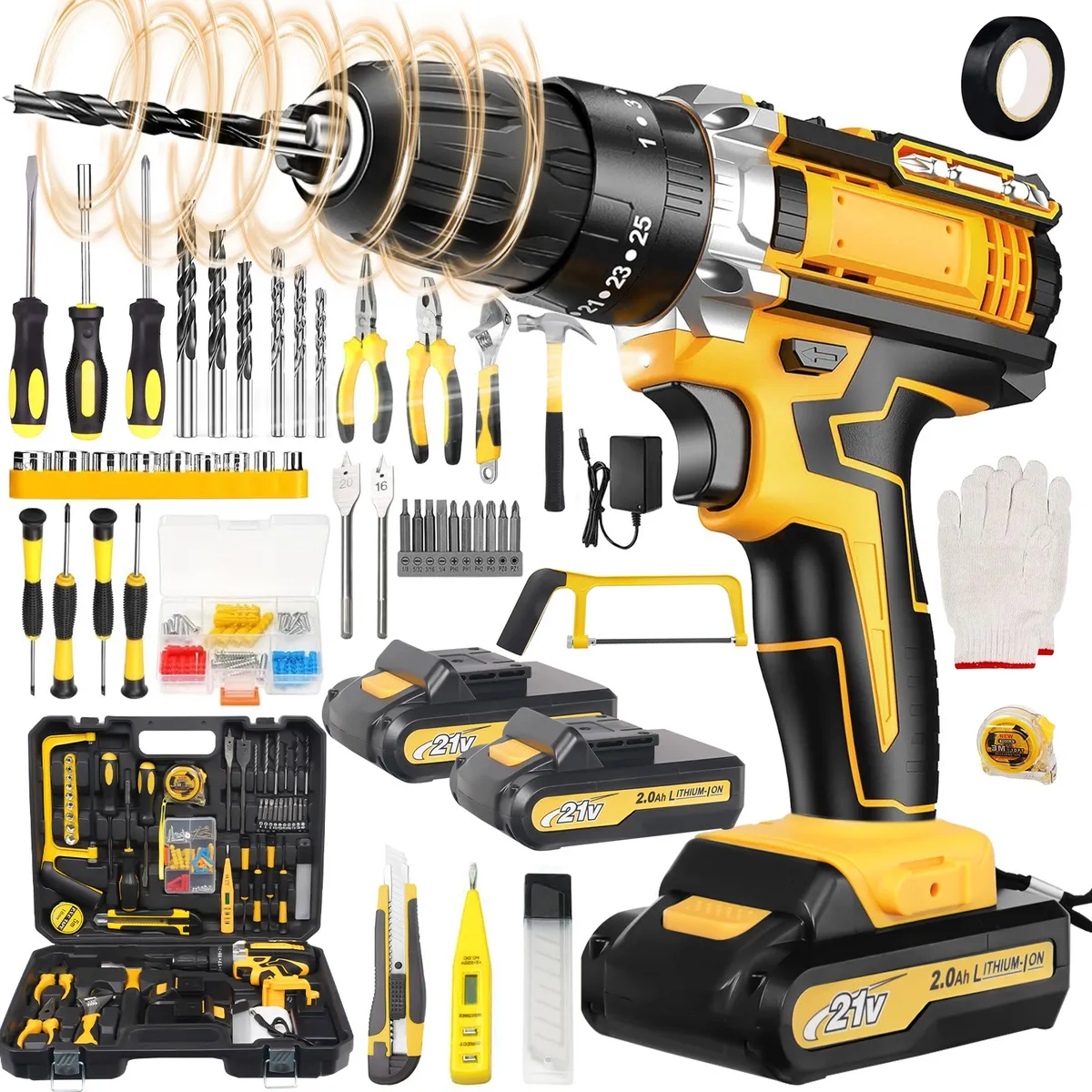 DrillForce™ Elite El Kit de Herramientas Profesional 118 en 1