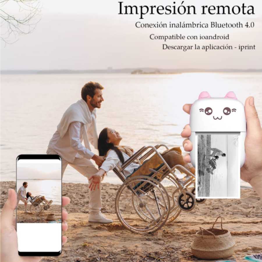 PrintsyGo™ Impresión portátil sin tinta, en cualquier lugar
