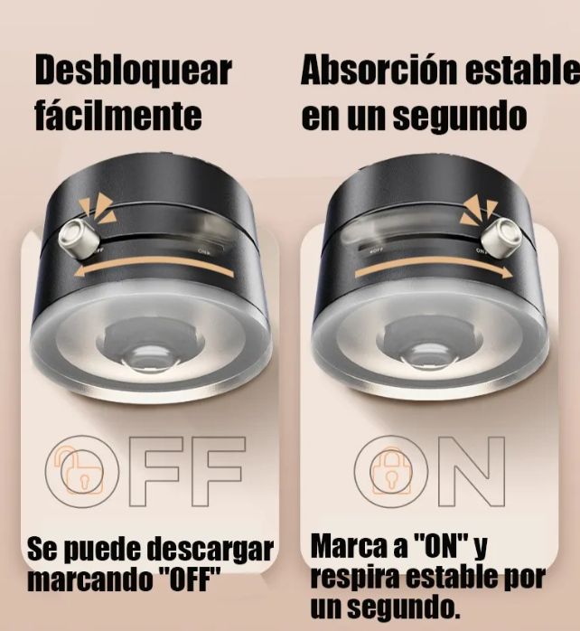 MagnoGrip™ Soporte Magnético 360° con Ventosa